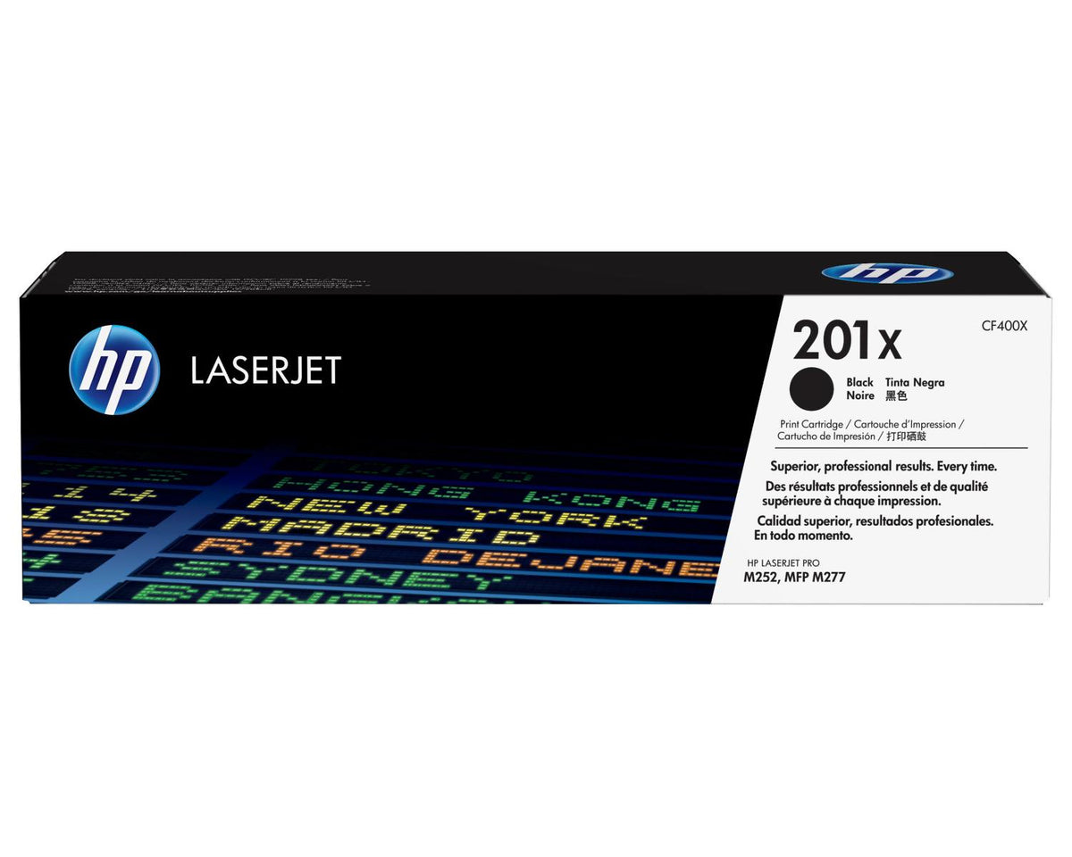 HP 201X High Yield Black Original LaserJet Toner Cartridge cartuccia toner 1 pz