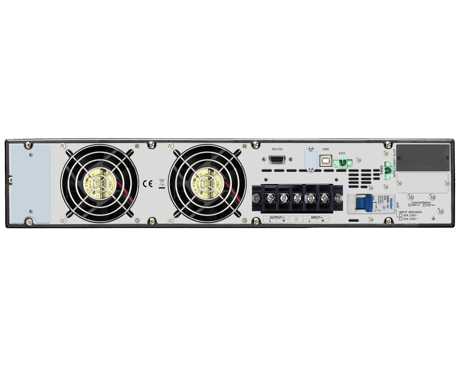 APC SRV10KRIRK gruppo di continuità (UPS) Doppia conversione (online) 10 kVA 10000 W