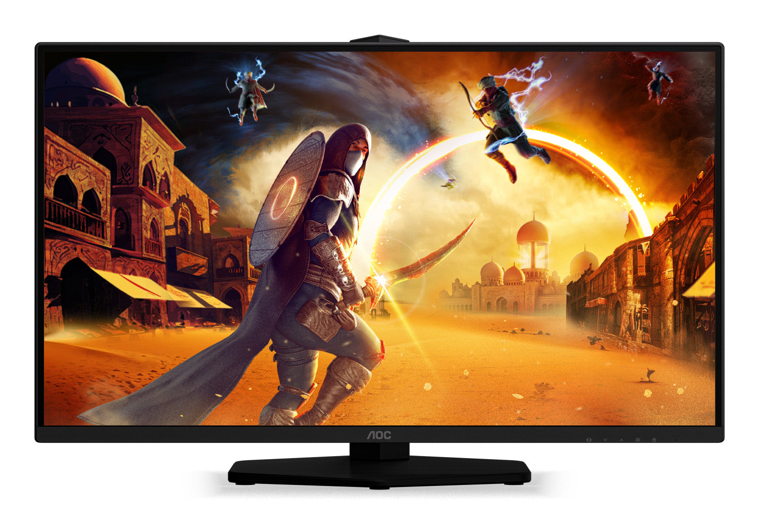 AOC G4 25G4KUR Monitor PC 62,2 cm (24.5") 1920 x 1080 Pixel Full HD LED Nero, Rosso