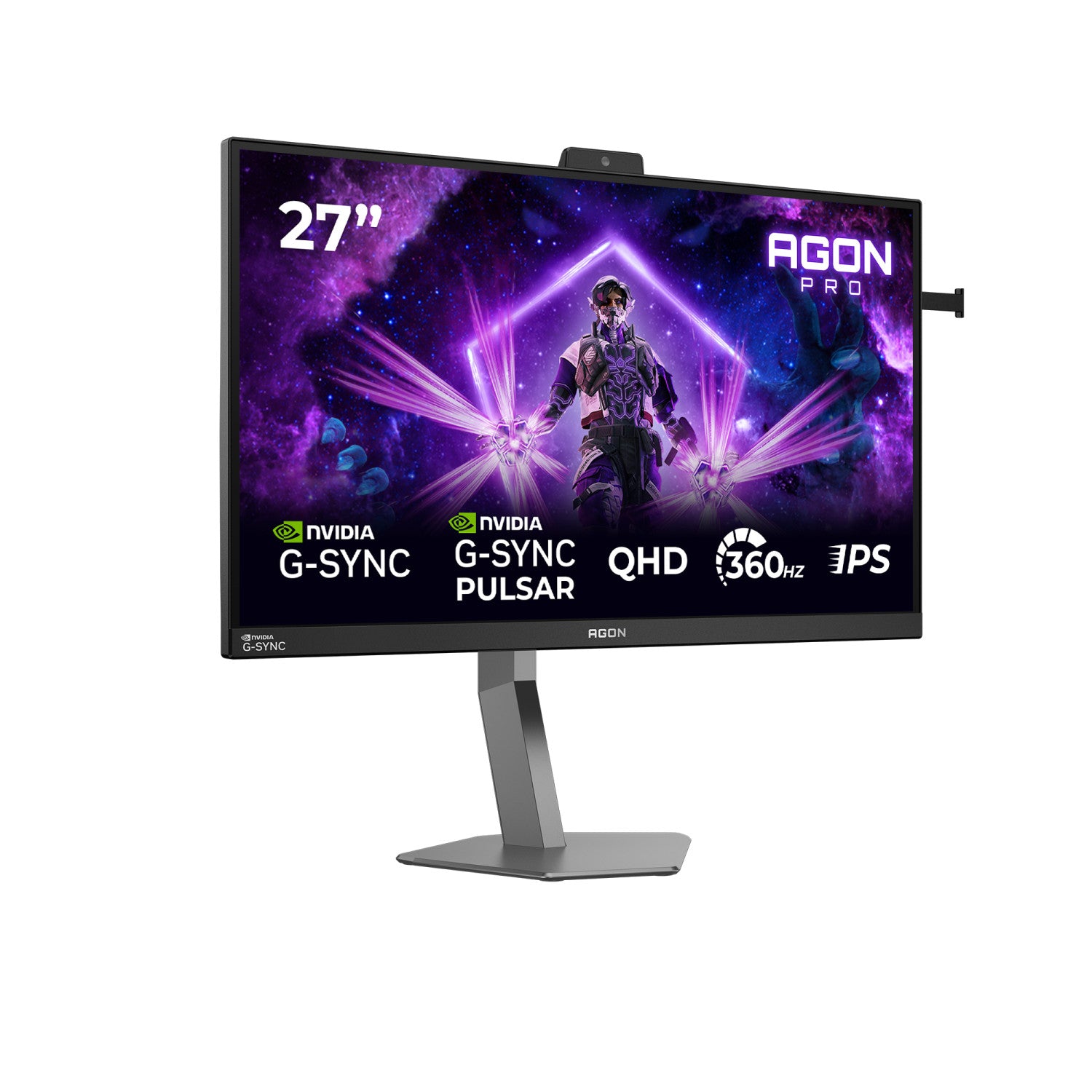 AOC AGON PRO AG276QSG2 Monitor PC 68,6 cm (27") 2560 x 1440 Pixel Quad HD Nero, Grigio