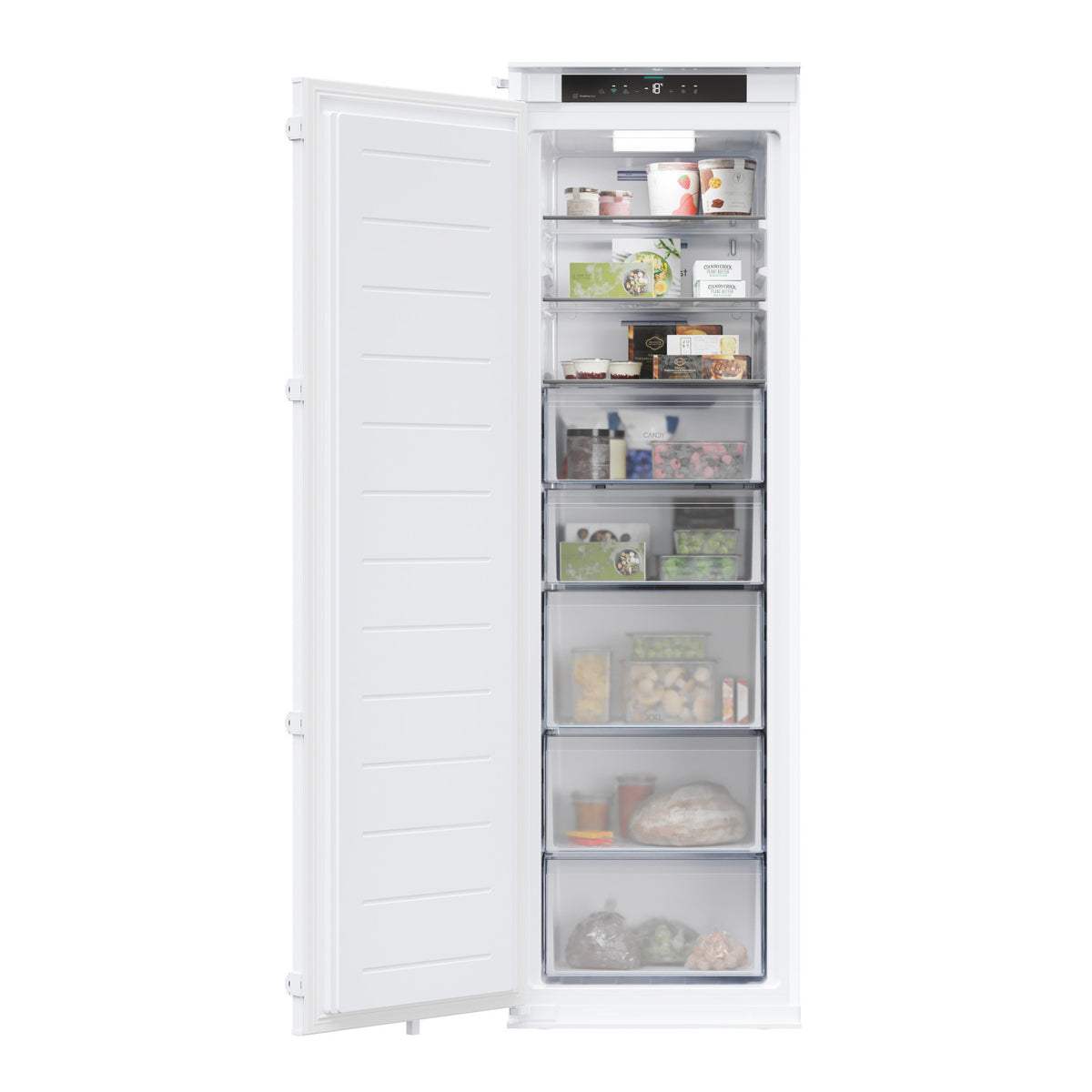 Candy CMT5518EVWF Congelatore verticale Da incasso 220 L