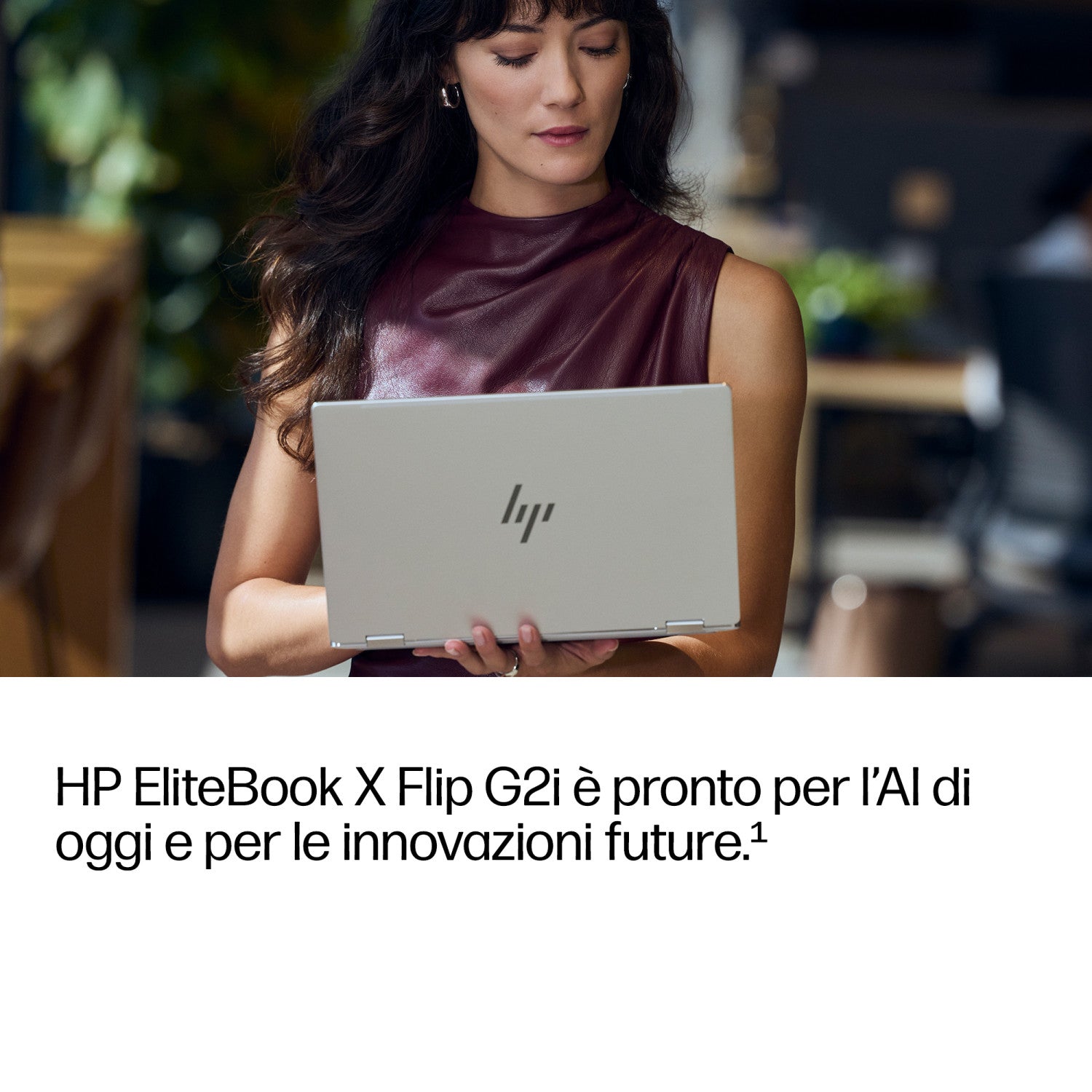 HP E4LG6AT laptop Copilot+ PC Intel Core Ultra 7 356H Ibrido (2 in 1) 35,6 cm (14") Touch screen WUXGA 32 GB LPDDR5x-SDRAM 1 TB SSD Wi-Fi 7 (802.11be) Windows 11 Pro Argento