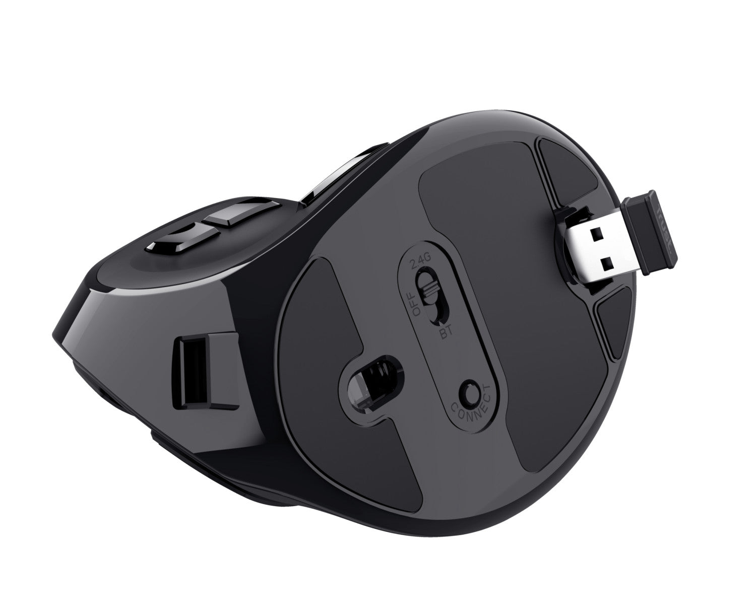 Trust Voxx Mouse Mano Destra RF Senza Fili Bluetooth Ottico 2400 DPI Nero