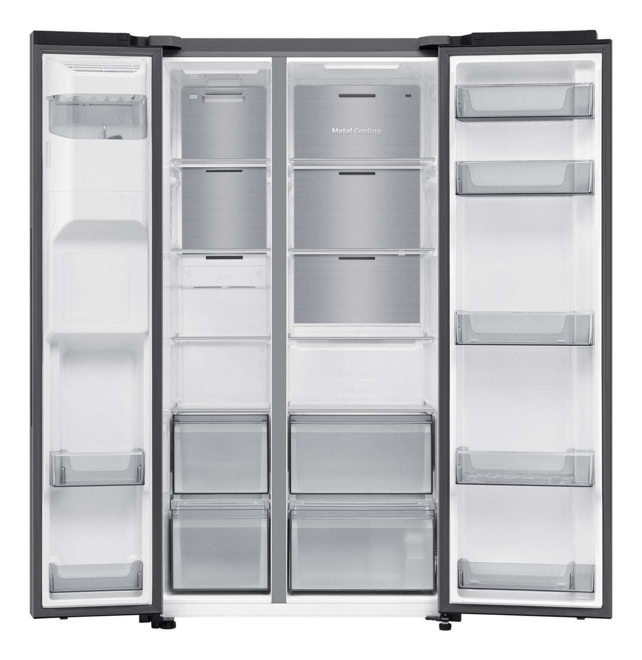 Samsung Frigorifero Side By Side 640L RS70F64KETEF Acciaio inox