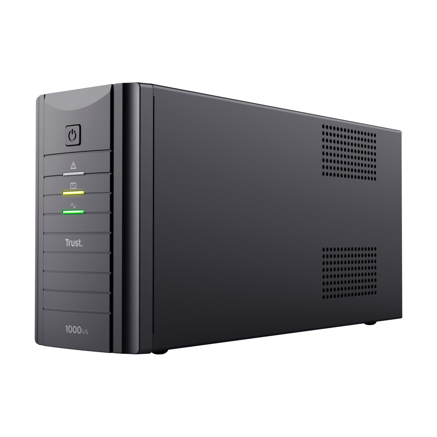Trust 21199 Oxxtron Gruppo di Continuita' con 2 Prese a Parete Nero
