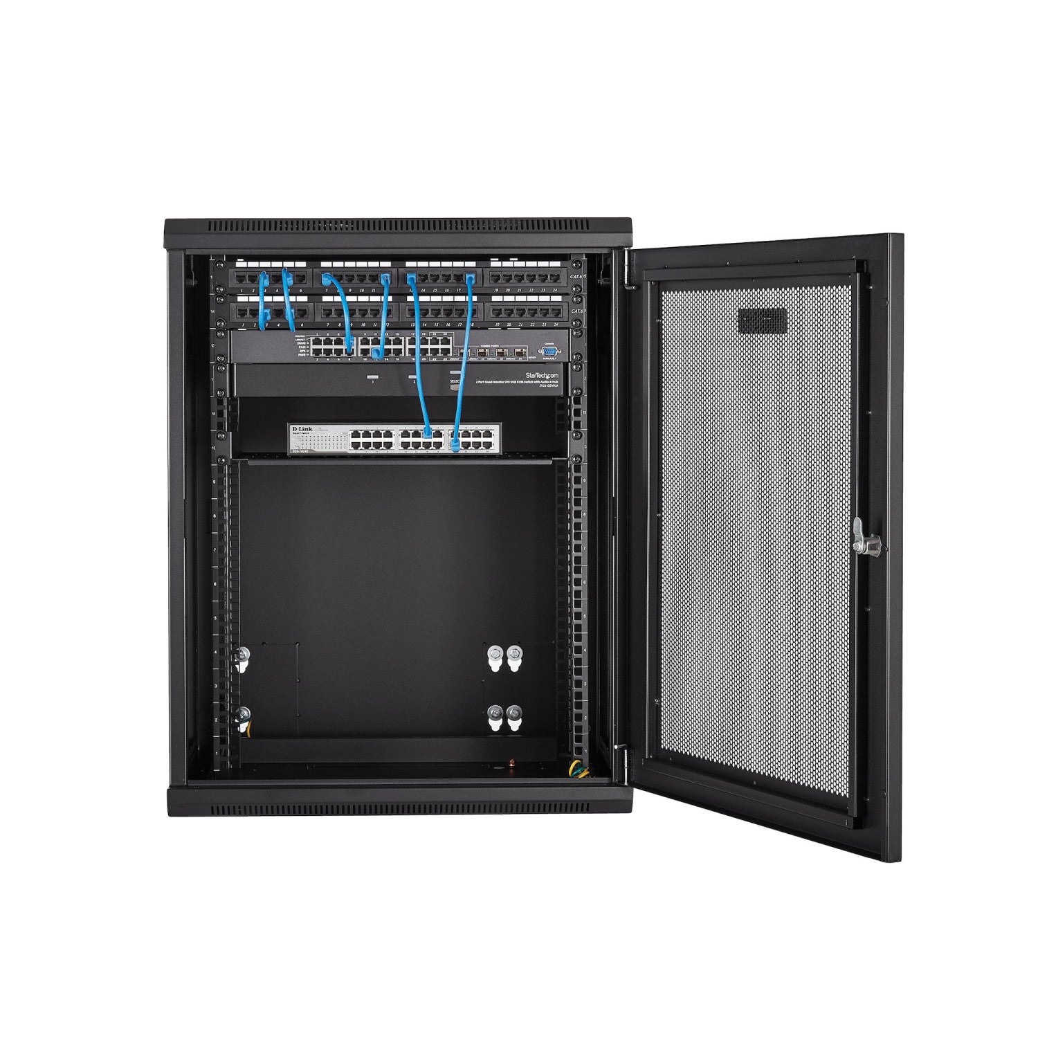 StarTech.com RK1520WALHM rack Da parete Nero