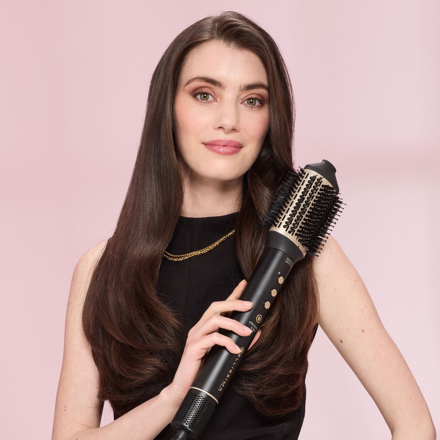Bellissima Prodigy Styler Digitale ad aria calda 4 in 1 - Onde, Ricci, Liscio Volume Senza Danni ai Capelli - Tecnologia Ion-Ceramic HI-Pro - Tecnologia Coanda - Controllo del Calore