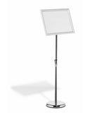 Durable 479923 stand informativo e supporto per brochure A3 Alluminio, Plastica, Acciaio Argento