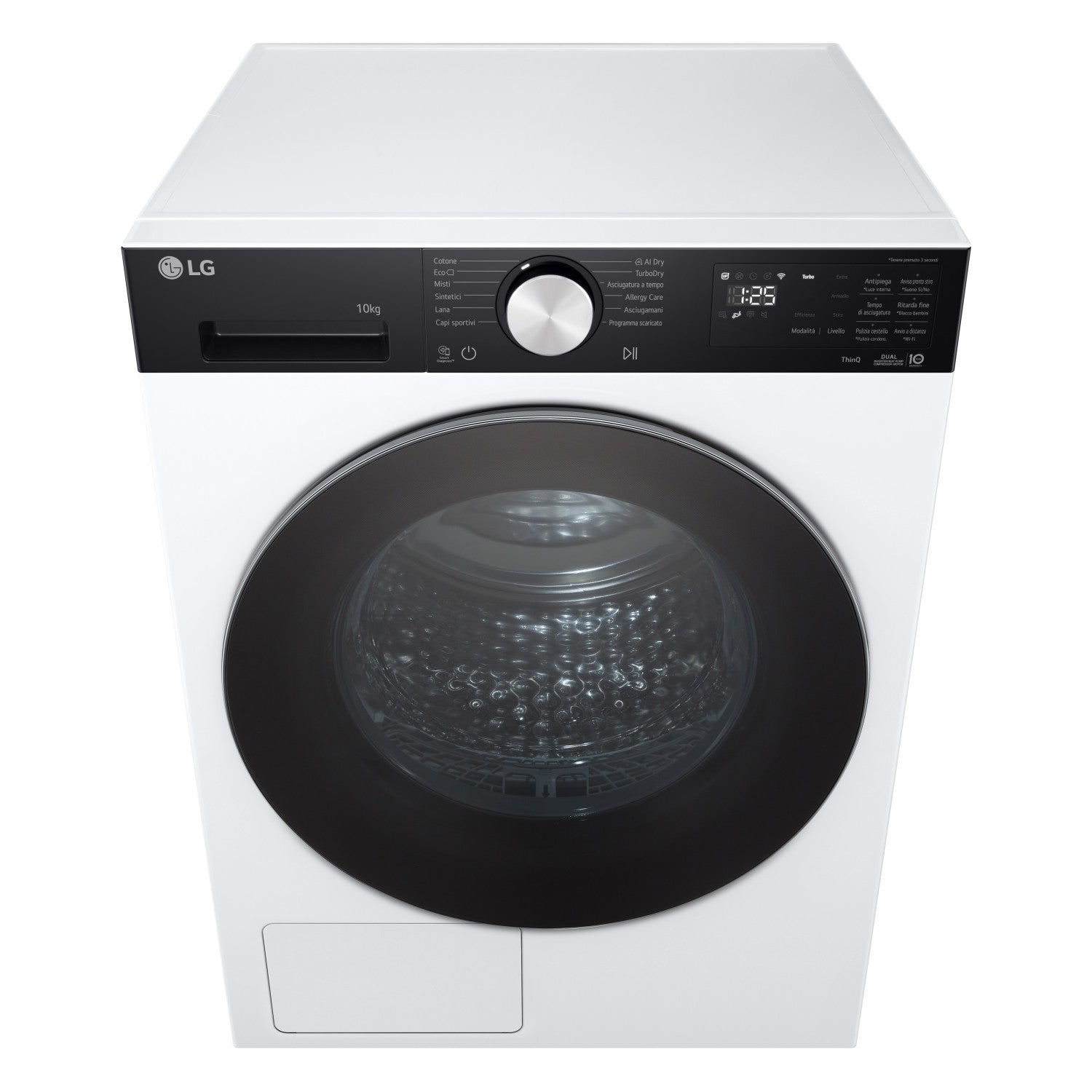 LG RNX5010TKC Asciugatrice Intelligente AI Dry10 kg Classe C Bianco