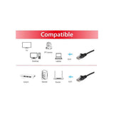 Equip 625459 cavo di rete Nero 20 m Cat6 U/UTP (UTP)