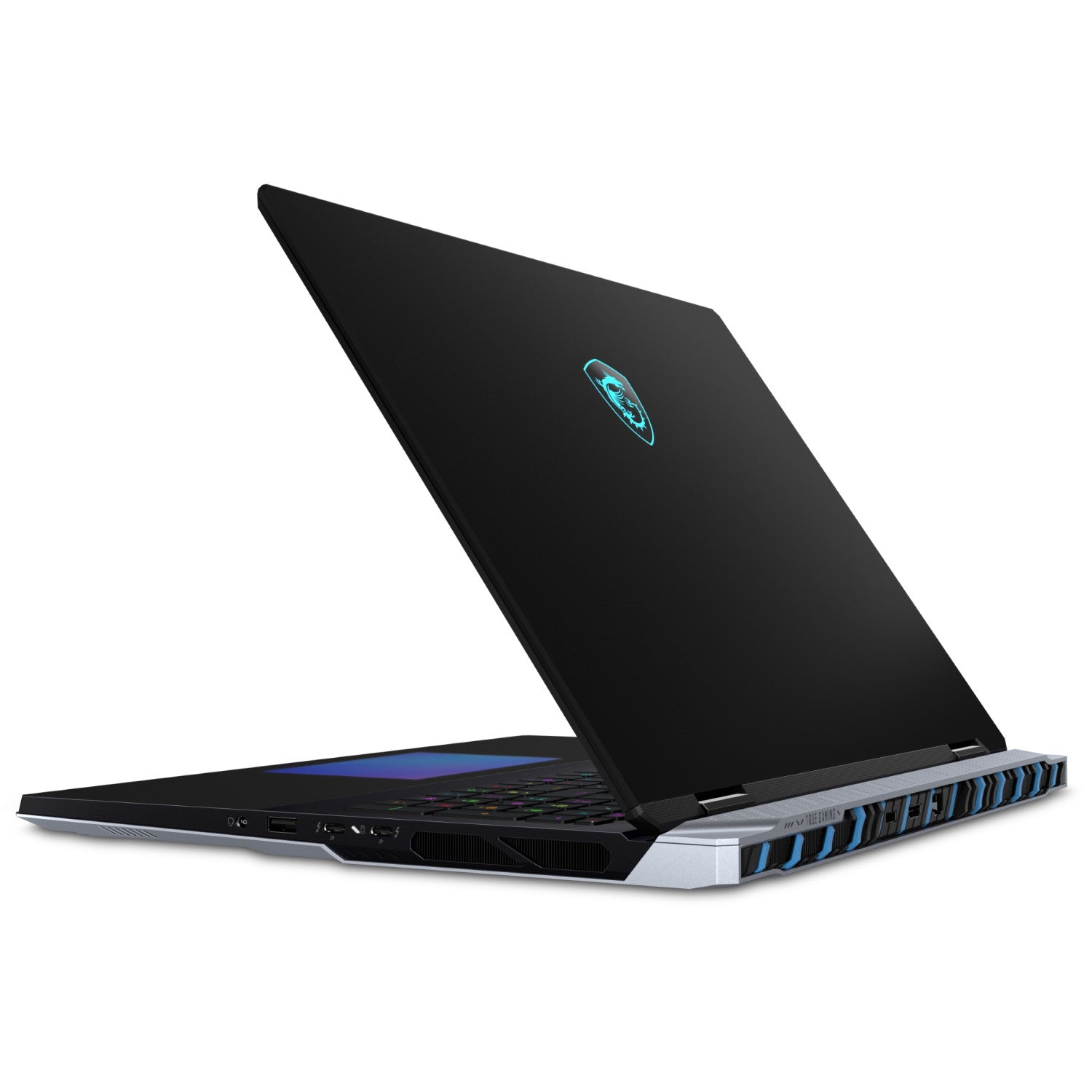 MSI Titan 18 HX A2WJ-1079IT Intel Core Ultra 9 290HX Plus Computer portatile 45,7 cm (18") UHD+ 64 GB DDR5-SDRAM 2 TB SSD NVIDIA GeForce RTX 5090 Wi-Fi 7 (802.11be) Windows 11 Home Nero