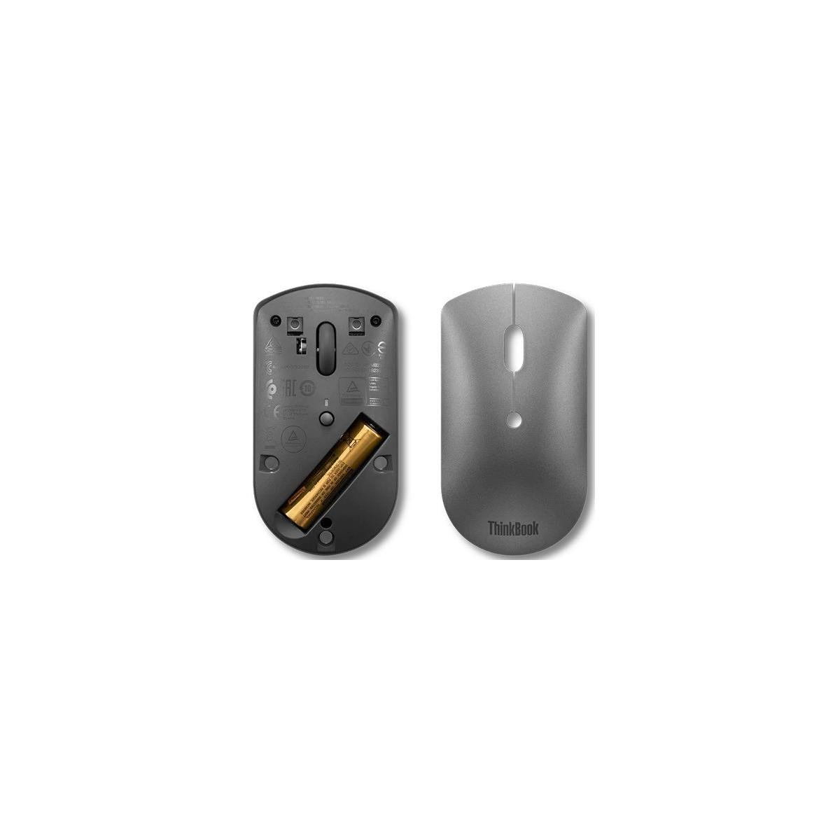 Lenovo ThinkBook mouse Ambidestro Bluetooth Ottico 2400 DPI