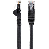 StarTech.com Cavo Ethernet CAT6 da 7 m - LSZH (Low Smoke Zero Halogen) - 10 Gigabit 650MHz 100W PoE RJ45 - Cavo di rete Lan UTP - Cavo patch categoria 6 antigroviglio - CAT 6, Certificazione ETL, 24AWG - Nero