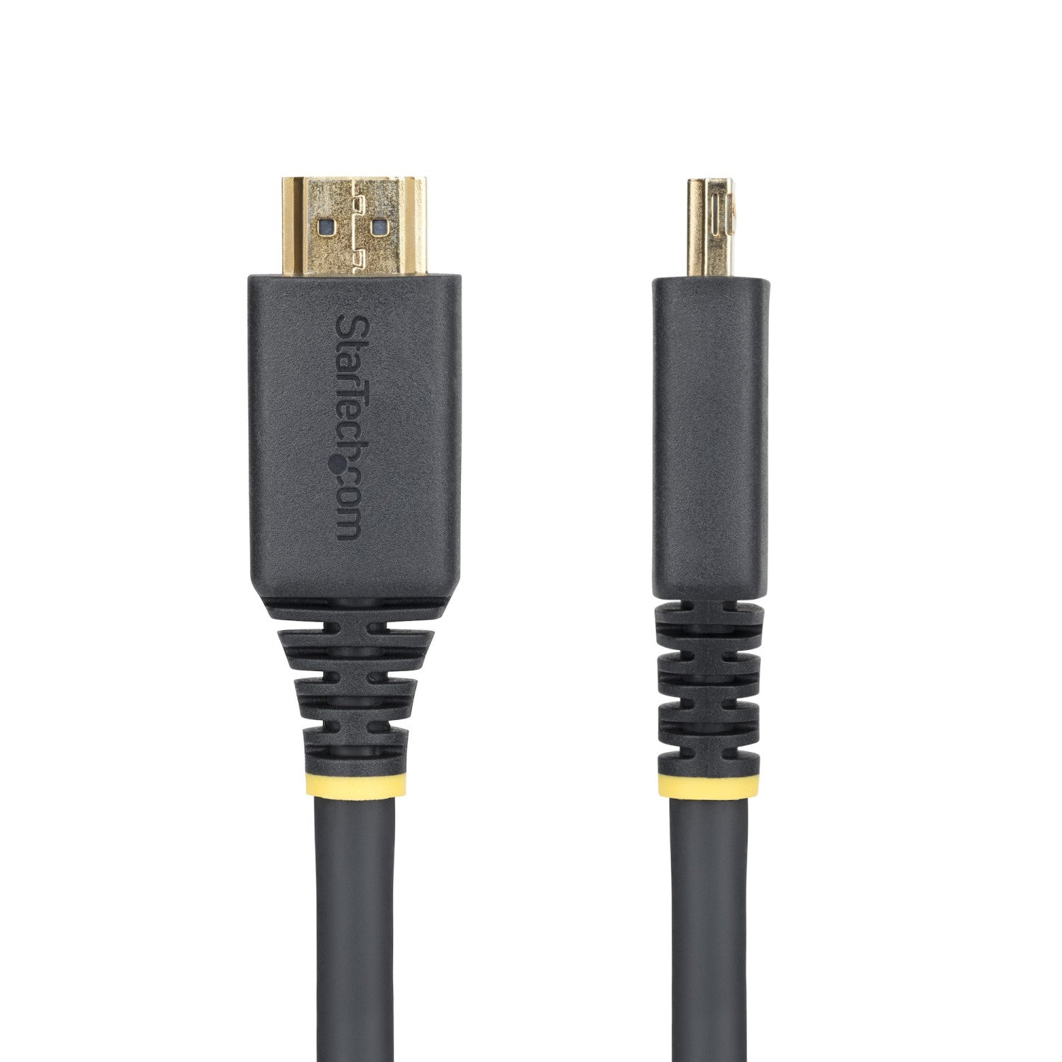 StarTech.com Cavo HDMI ad alta velocità da 5 m con connettori a presa salda, 4K 60 Hz/1440p 144 Hz, HDR10/HDCP 2.2/ARC, 18 Gbps, cavo HDMI UHD per TV/monitor/display, rivestimento in TPE