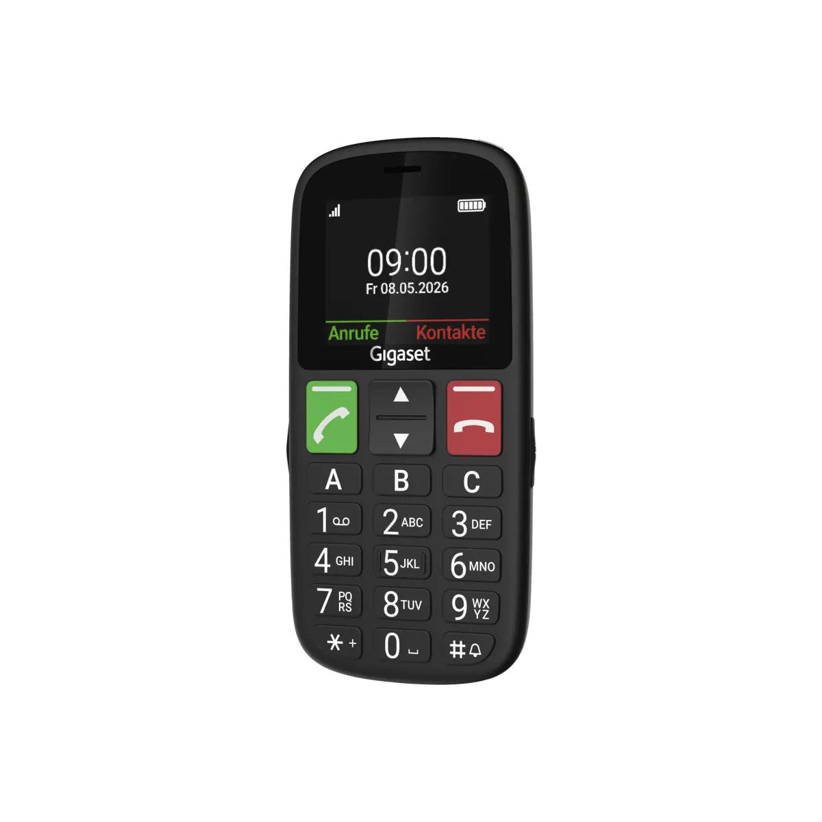 Gigaset GL30 5,59 cm (2.2") 106 g Nero Telefono per anziani