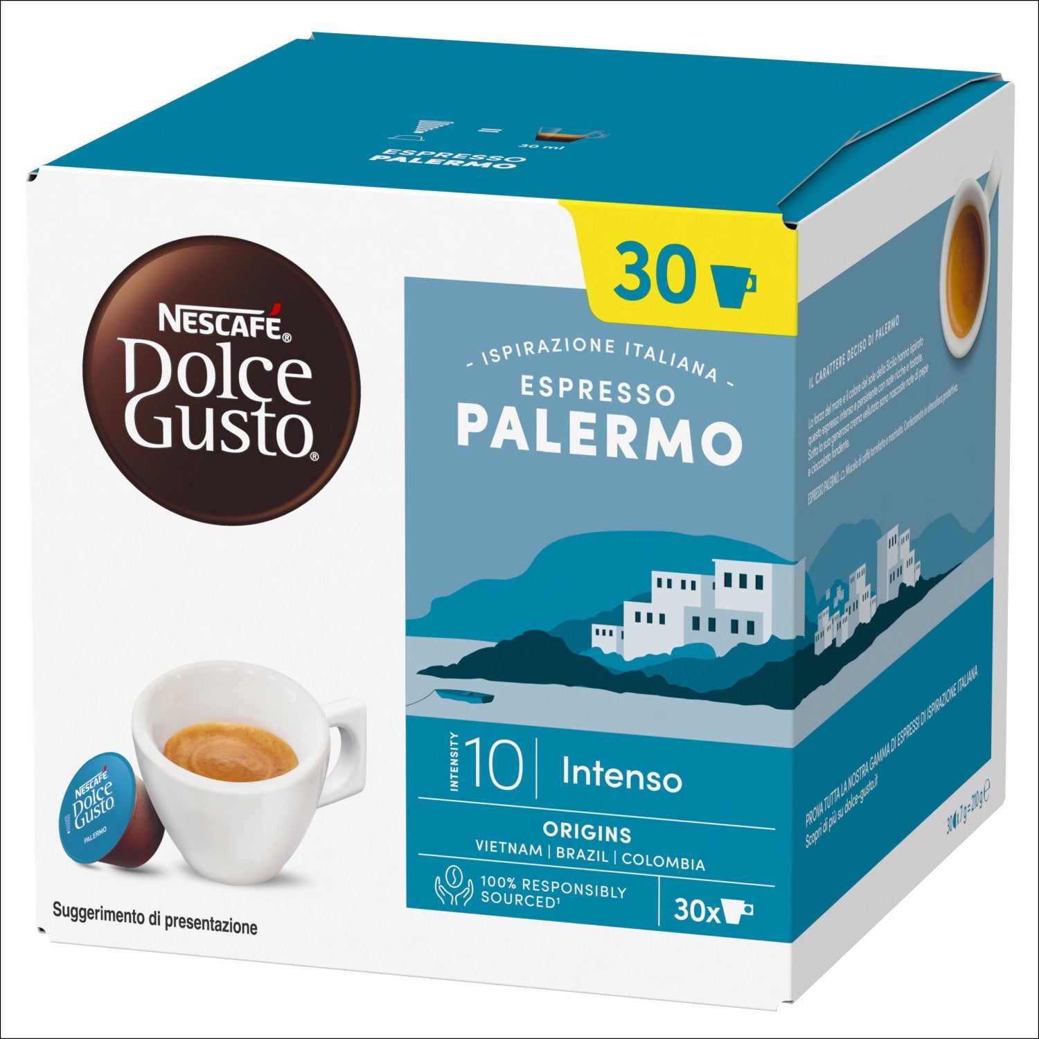 Nescafé Dolce Gusto Caffè Espresso Palermo 30 Capsule