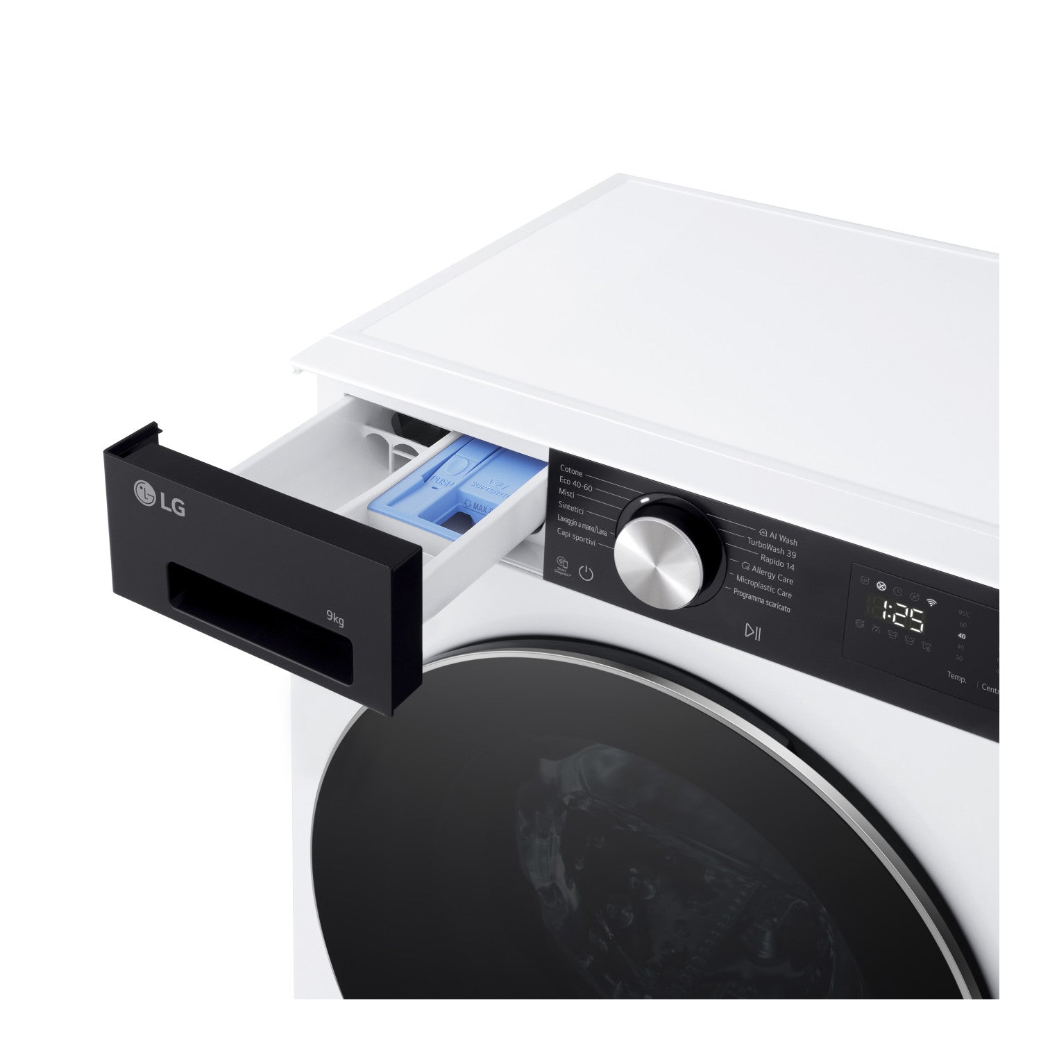 LG F2NX50S9TKC lavatrice Caricamento frontale 9 kg 1200 Giri/min Bianco