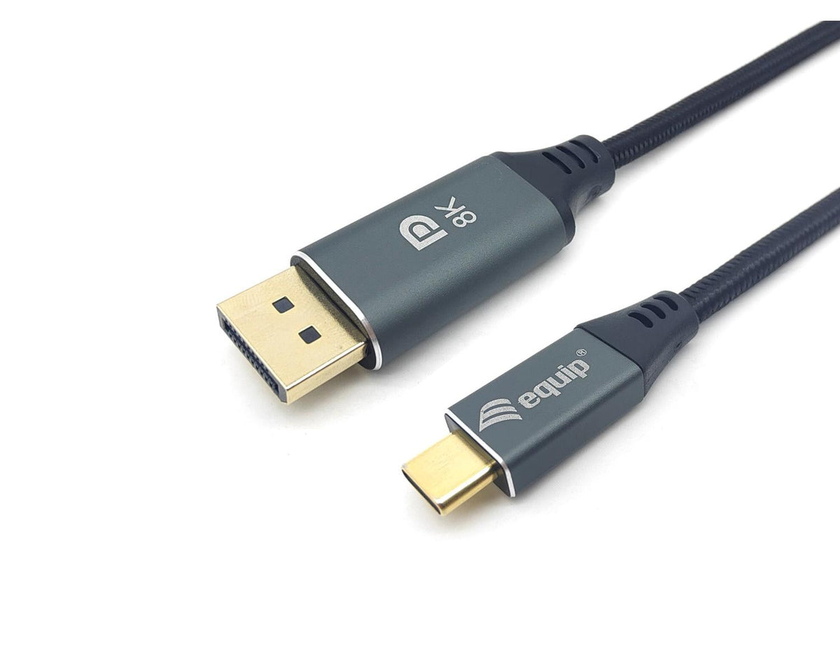 Equip 133421 cavo e adattatore video 1 m USB tipo-C DisplayPort Grigio