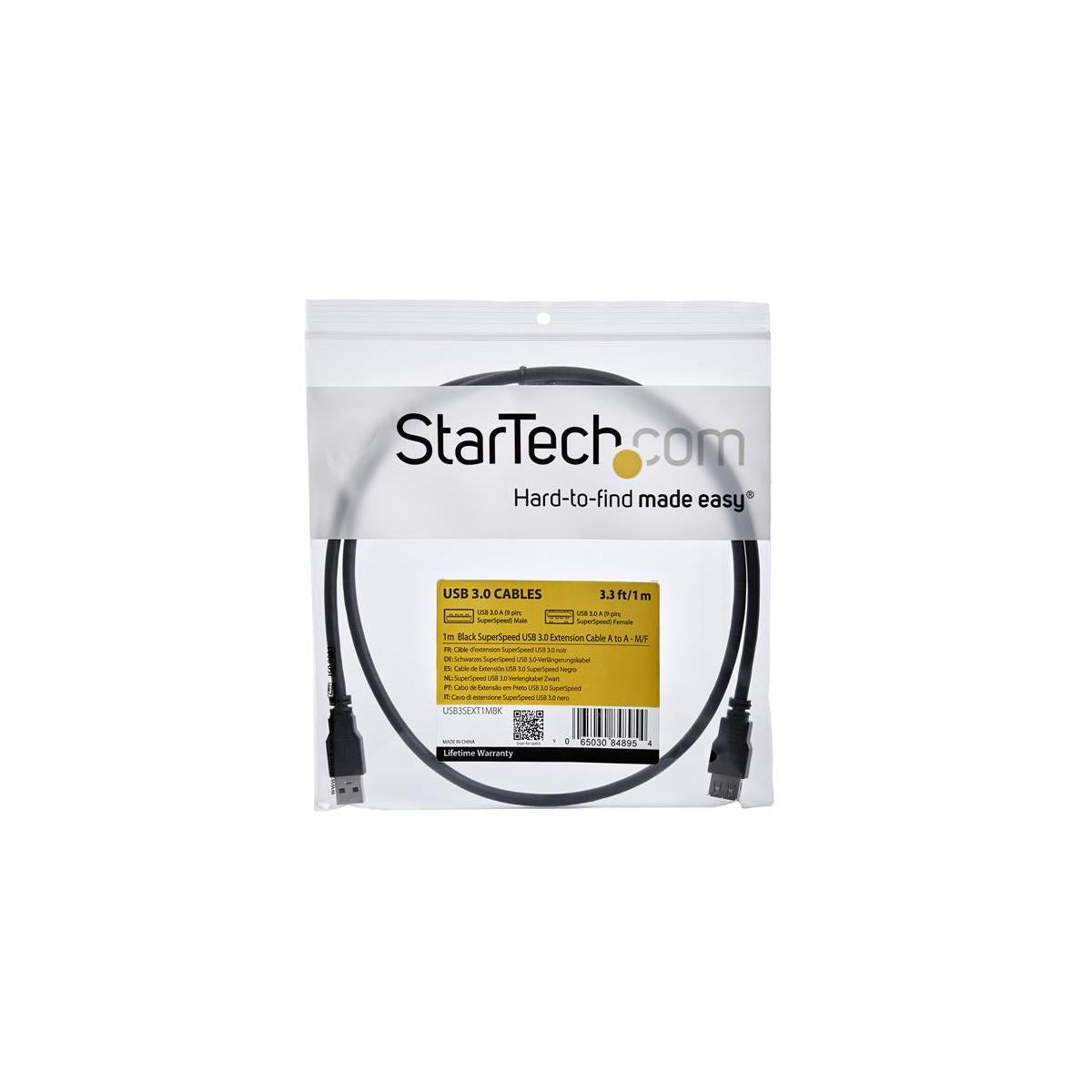 StarTech.com Cavo di prolunga USB 3.0 SuperSpeed da 1 m A ad A nero - M/F