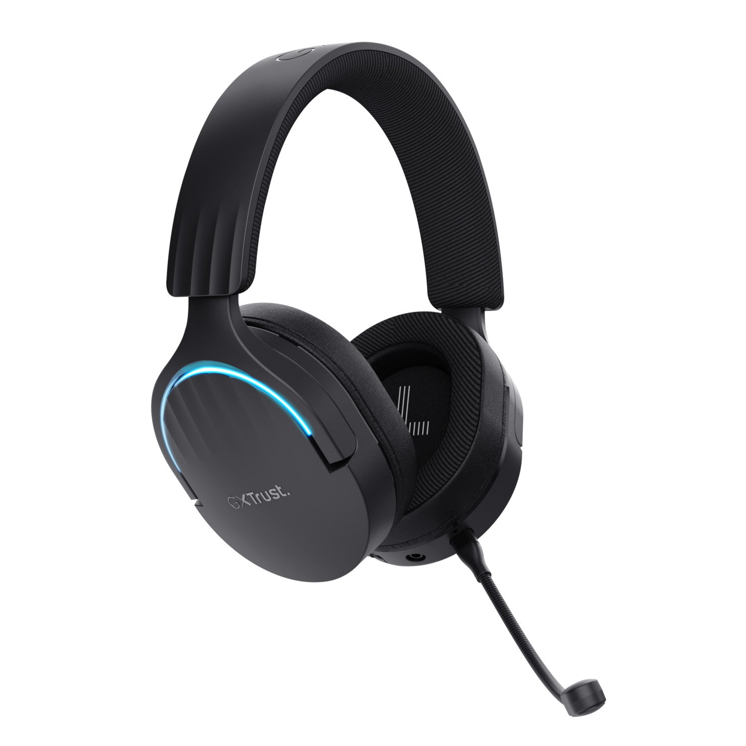 Trust GXT 491 Fayzo Auricolare Con cavo e senza cavo A Padiglione Giocare USB tipo-C Bluetooth Nero