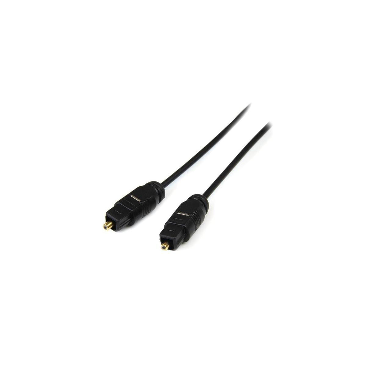 StarTech.com THINTOS15 cavo audio 4,6 m Nero