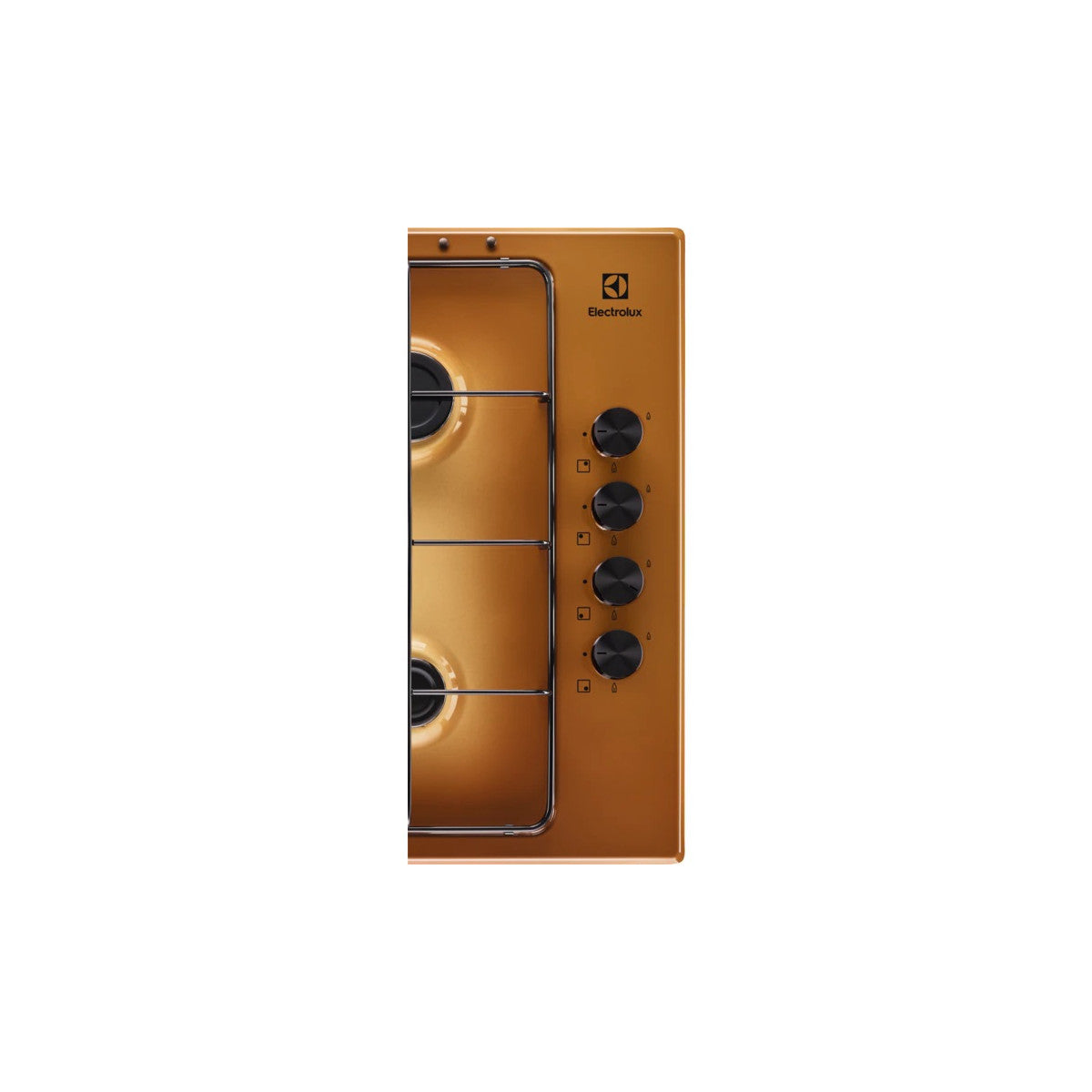 Electrolux KGS6404T piano cottura Marrone Da incasso 59.5 cm Gas 4 Fornelli