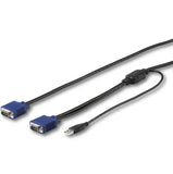 StarTech.com Cavo KVM USB da 4,6m per Console Montabile ad Armadio Rack