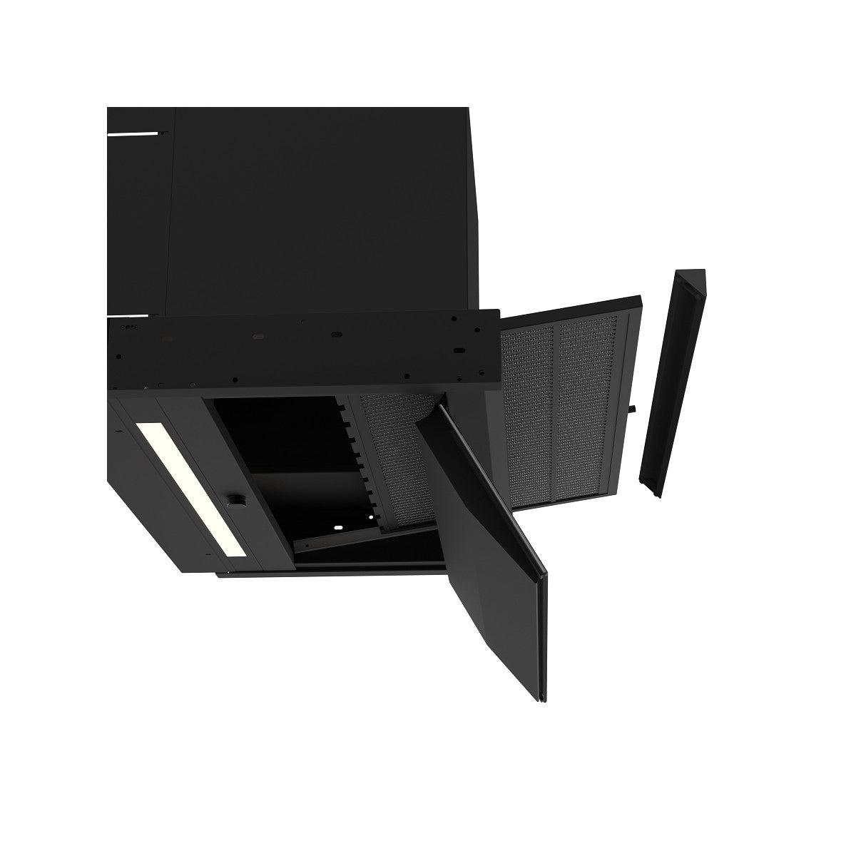 Silverline 3129.9.733.37 Integrato Nero 648 m³/h