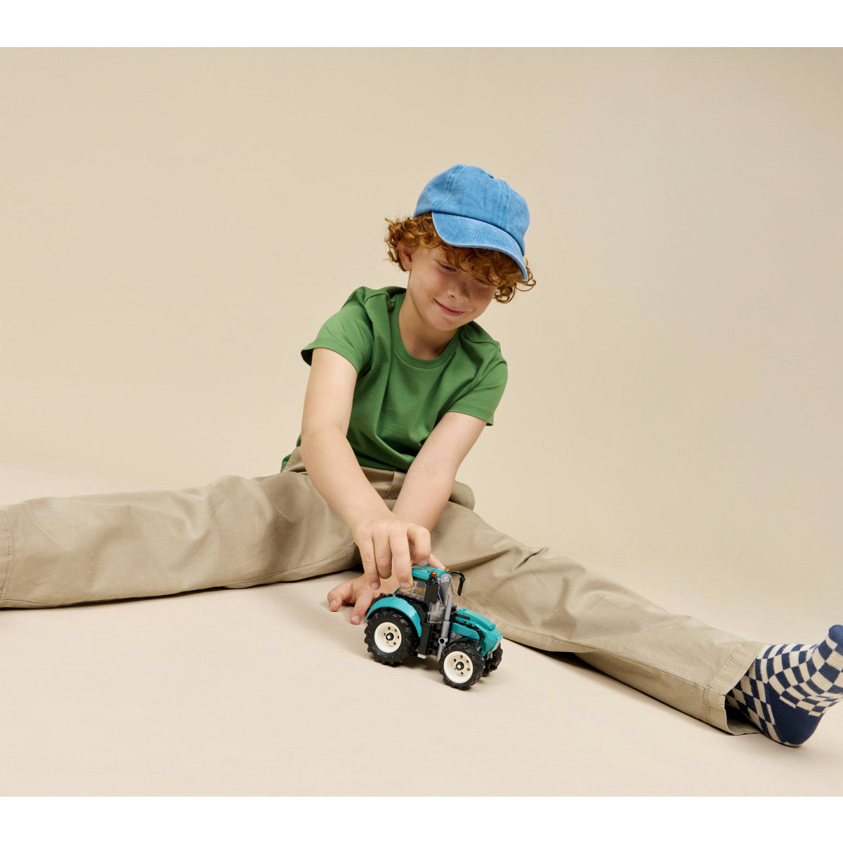 LEGO City Trattore 60498 Set da Costruzione 204 Pezzi con Minifigure per Bambini 6 Anni