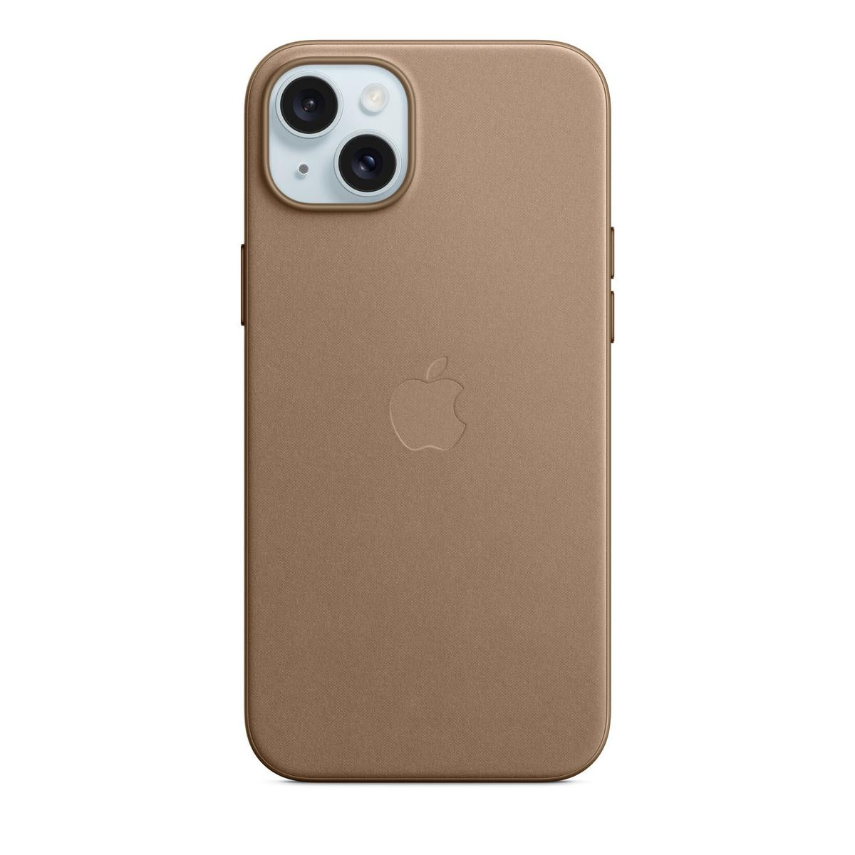 Apple Custodia Cover Case MagSafe in Tessuto Finewoven per Iphone 15 Plus A3094 Grigio Talpa
