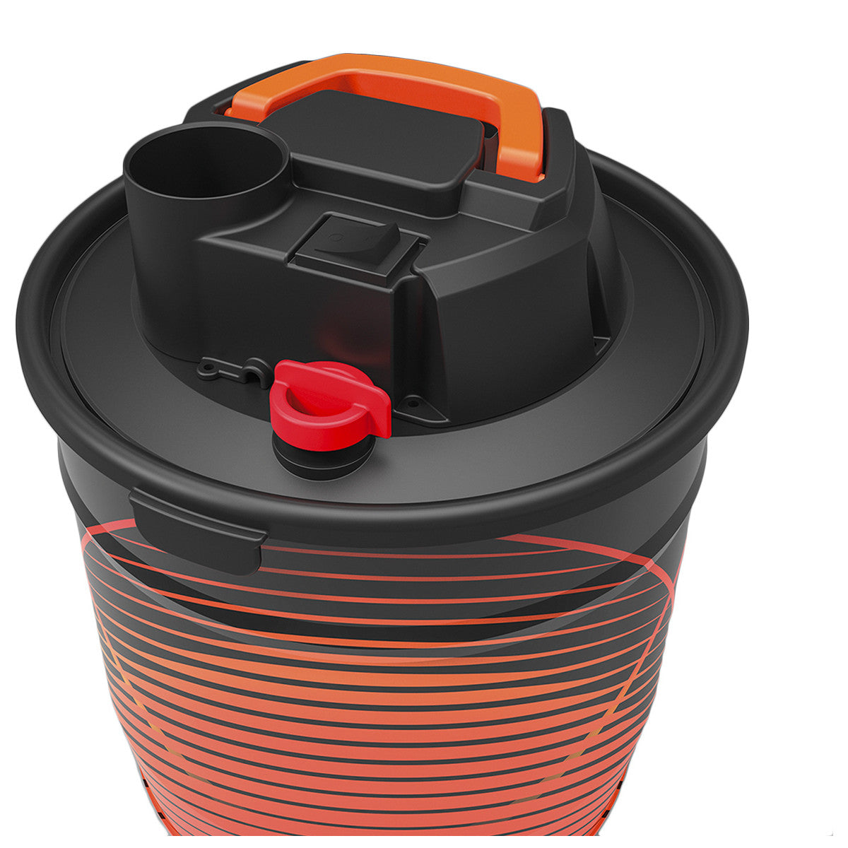 LAVOR Ashley 412 Aspiracenere 18 L Nero, Rosso