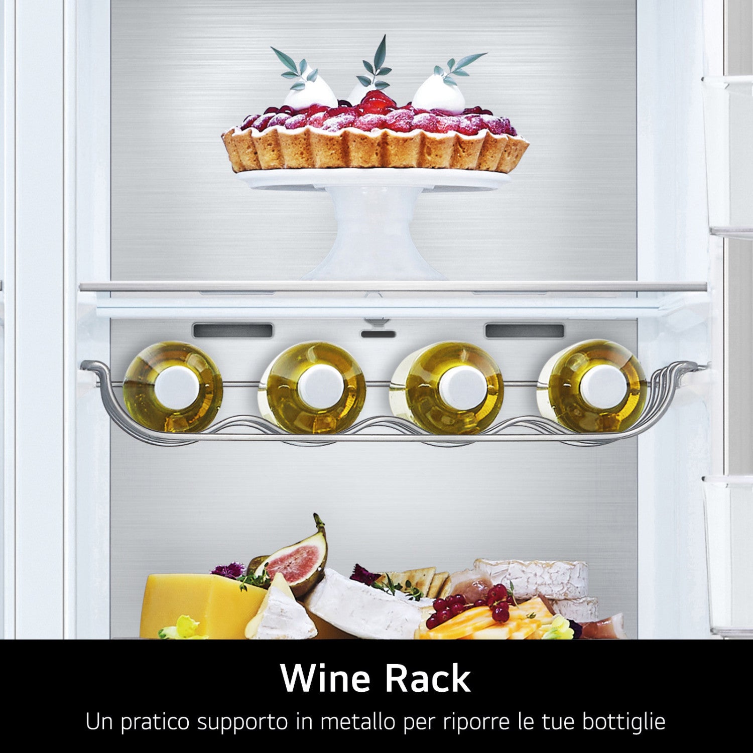 LG InstaView GSVV80PYLL frigorifero side-by-side Libera installazione 655 L E Argento