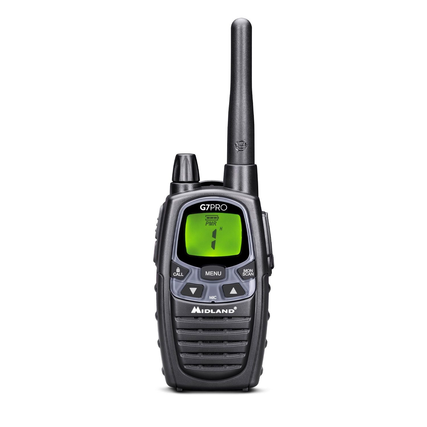 Midland G7 Pro Walkie Talkie ricetrasmittente 69 canali 446.00625 446.09375 MHz Nero