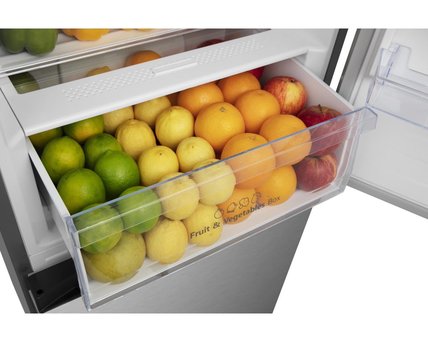 Hisense RB440N4ACA frigorifero con congelatore Libera installazione 336 L A Acciaio inox