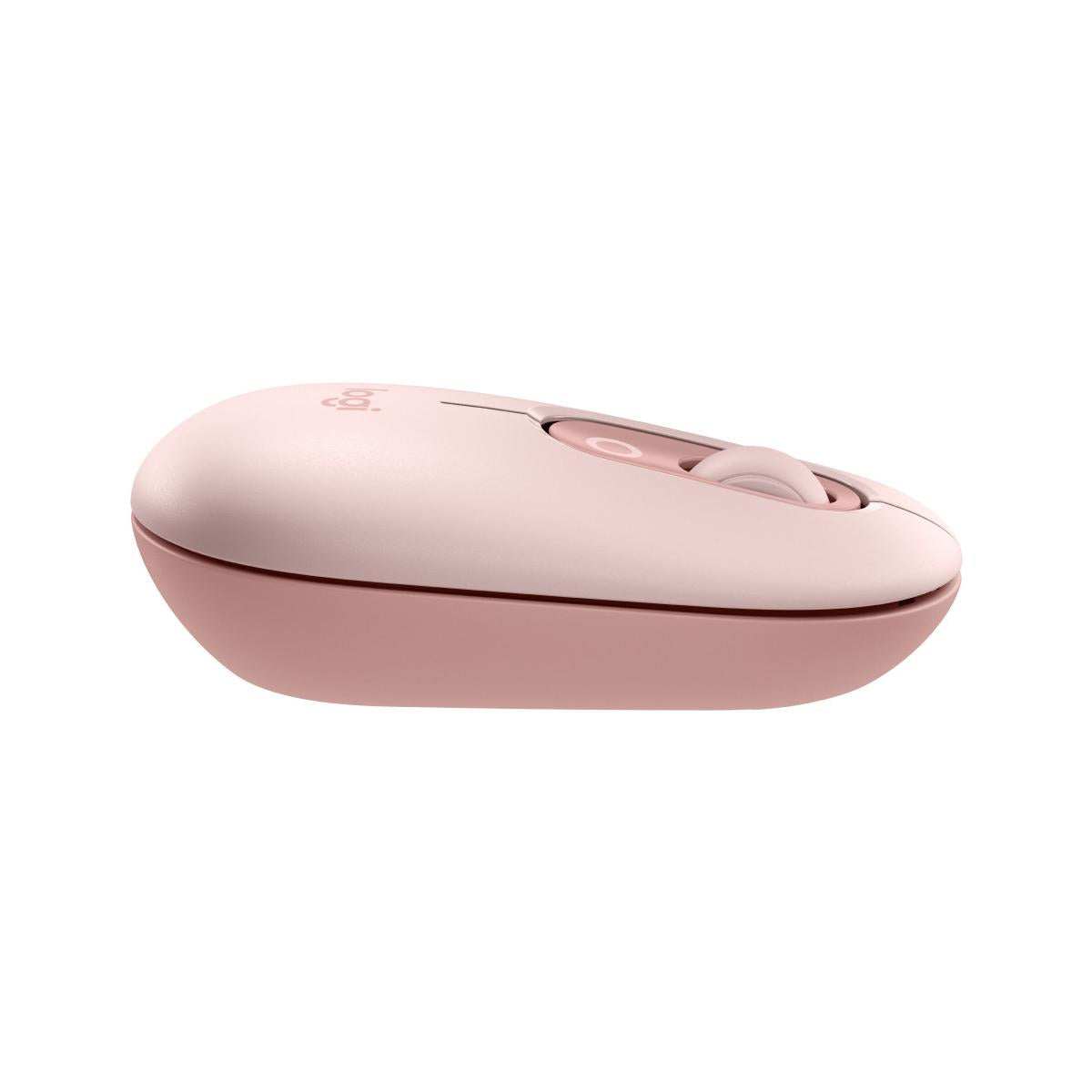 Logitech POP Icon Combo tastiera Mouse incluso Universale Bluetooth QWERTY Italiano Rosa, Bianco