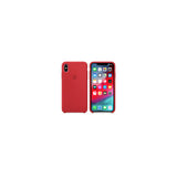 Apple Custodia in Silicone per iPhone XS Max Rosso (PRODUCT)RED