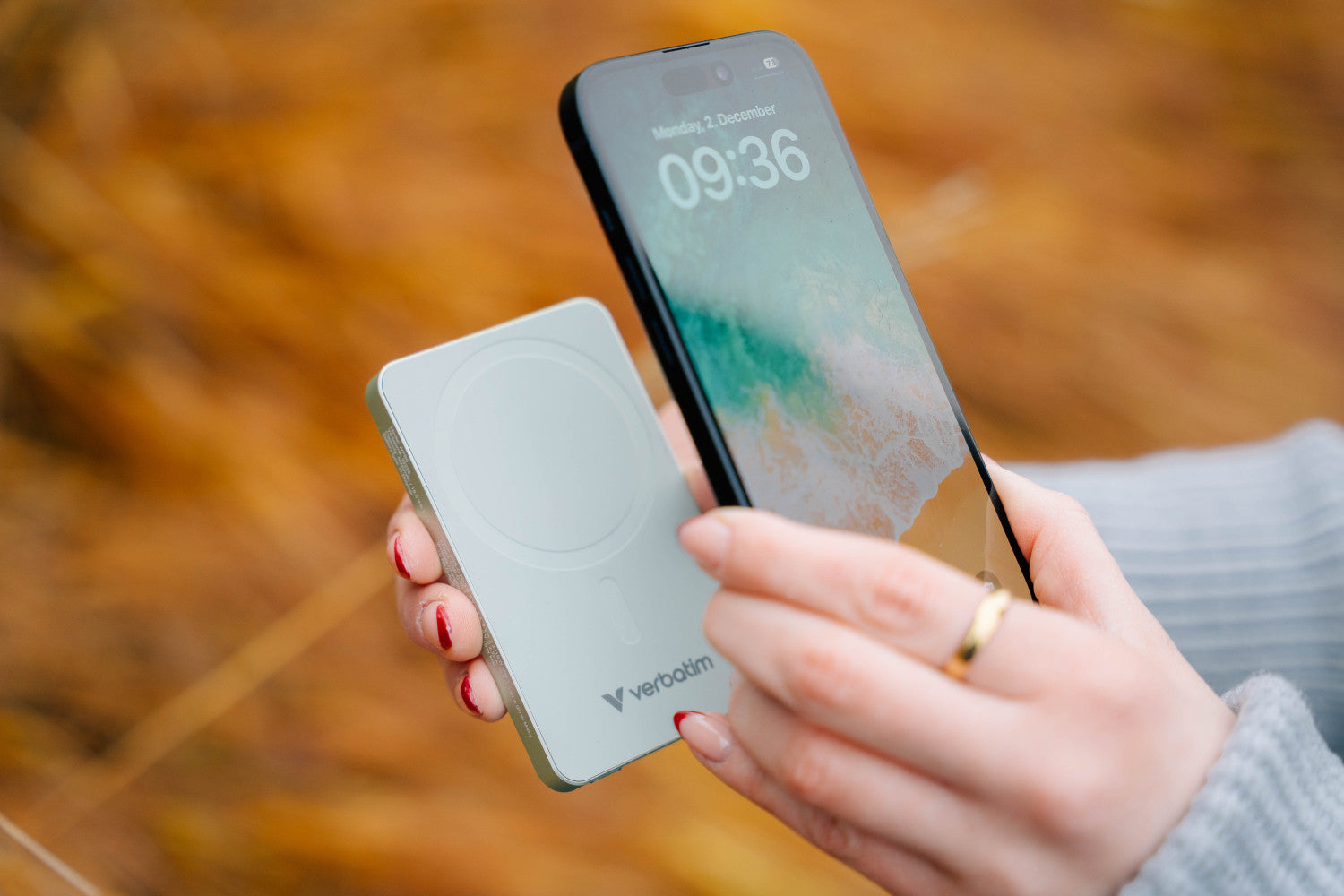 Verbatim Charge 'n' Go Essentials 10000 mAh Carica wireless Verde