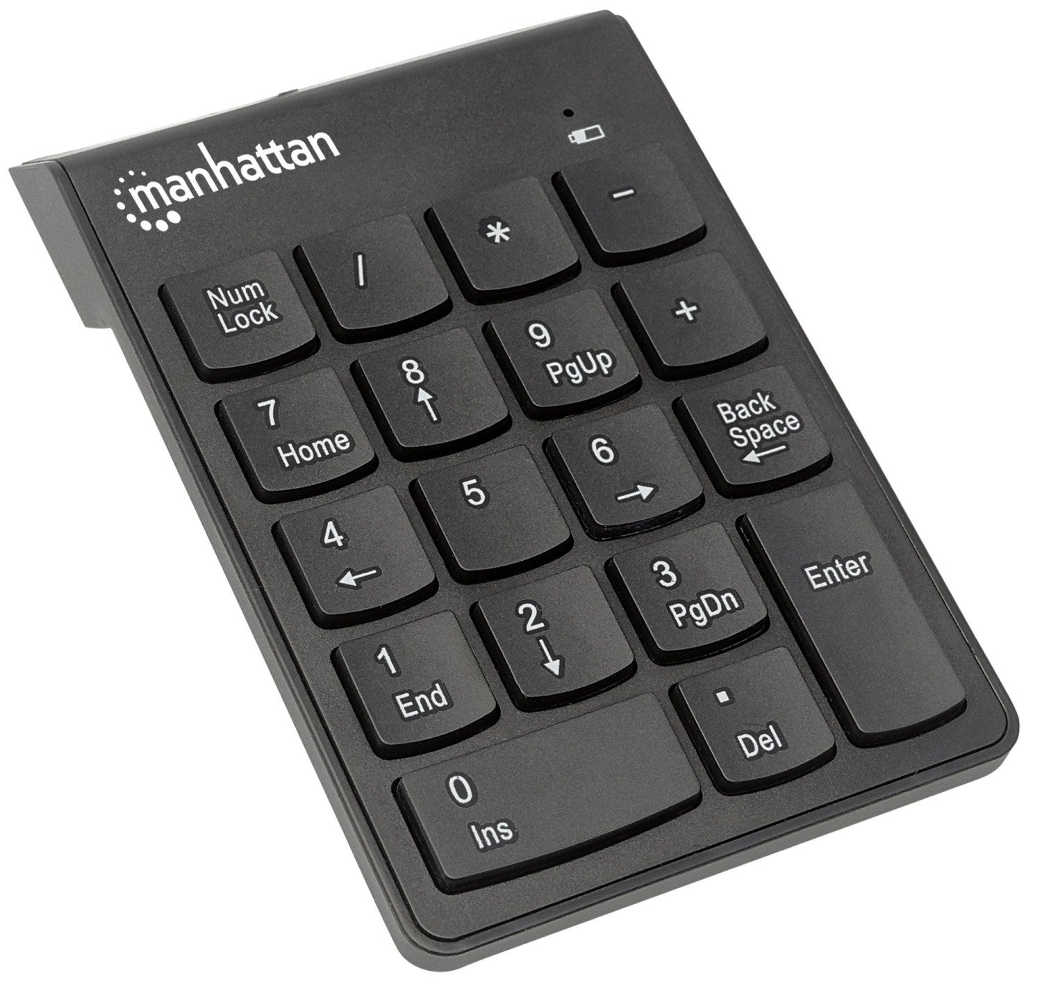 Manhattan 178846 tastierino numerico Laptop/PC RF Wireless Nero
