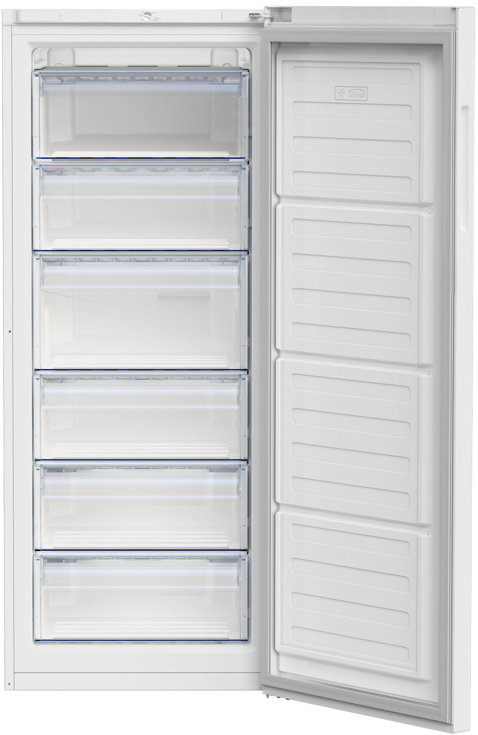 Beko RFSA240M41WN: Congelatore Verticale, Statico, 215 L, 59.5 cm