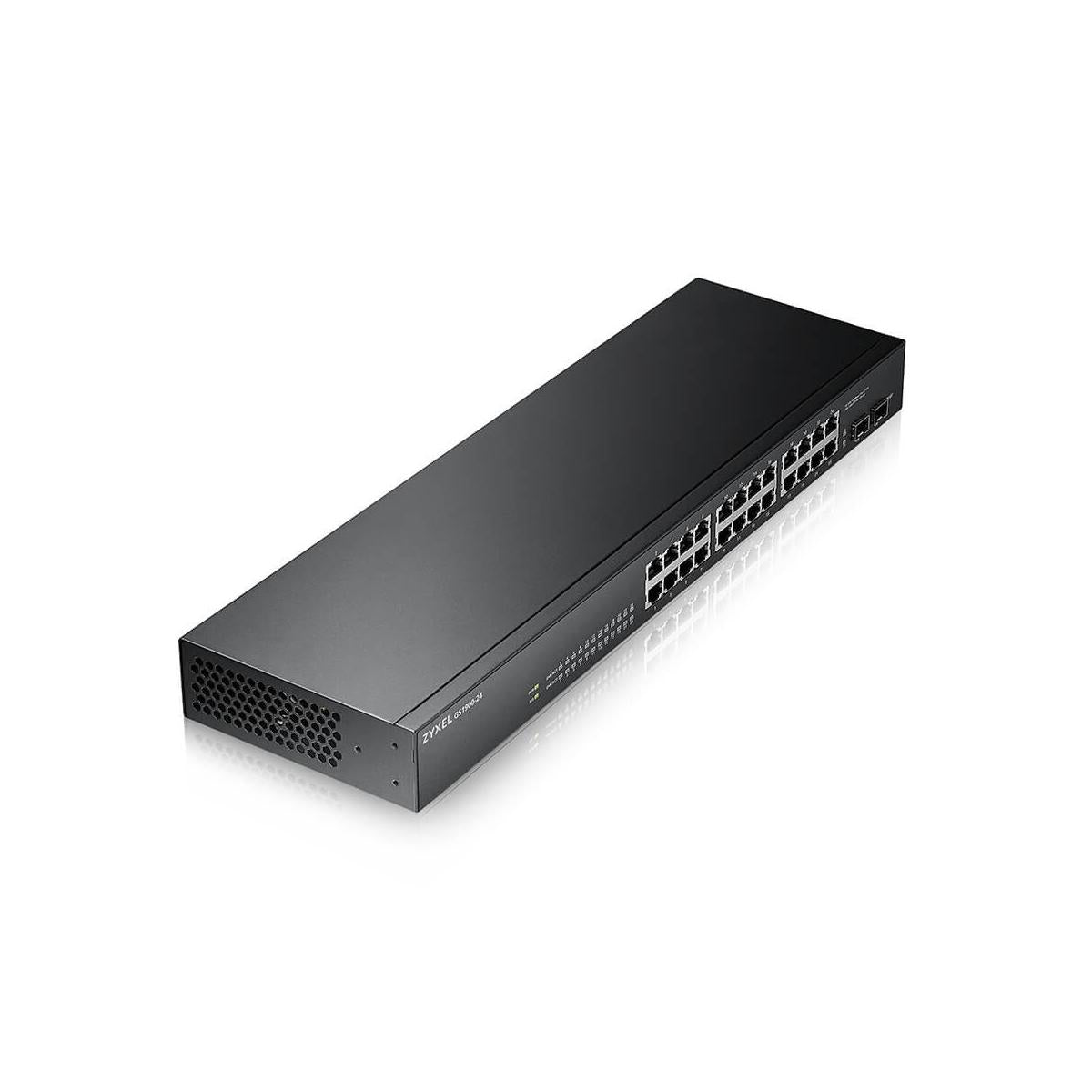 Zyxel GS-1900-24 v2 Gestito L2 Gigabit Ethernet (10/100/1000) 1U Nero