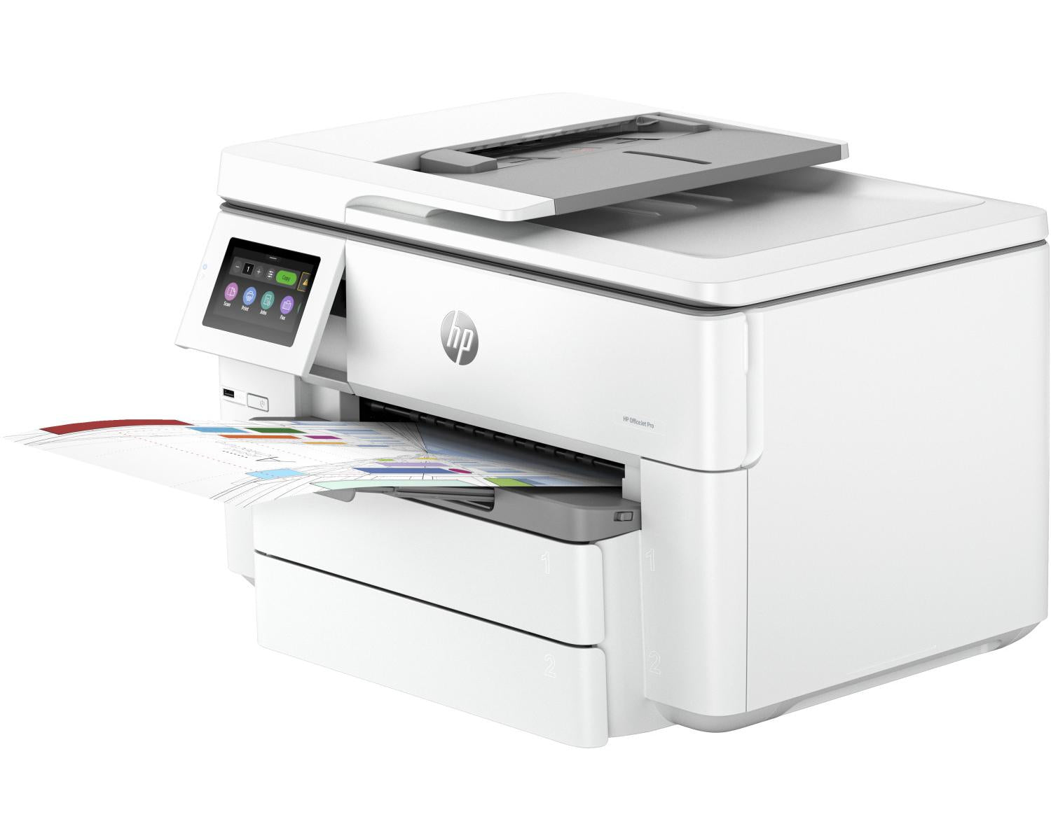 HP 537P6B Stampante 9730e Wide Format Getto d'Inchiostro A3 4800x1200 DPI 22 ppm Wi Fi Bianco Grigio