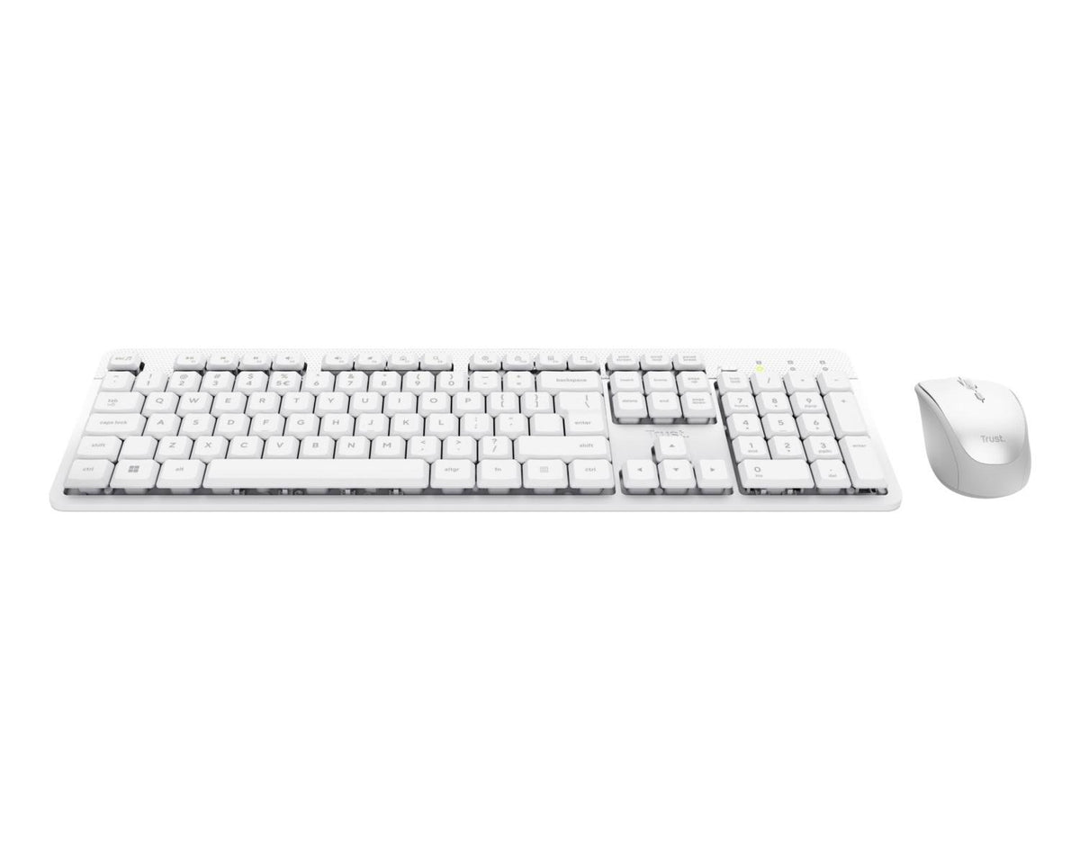 Trust Ody II tastiera Mouse incluso Casa/ufficio RF Wireless Italiano Bianco