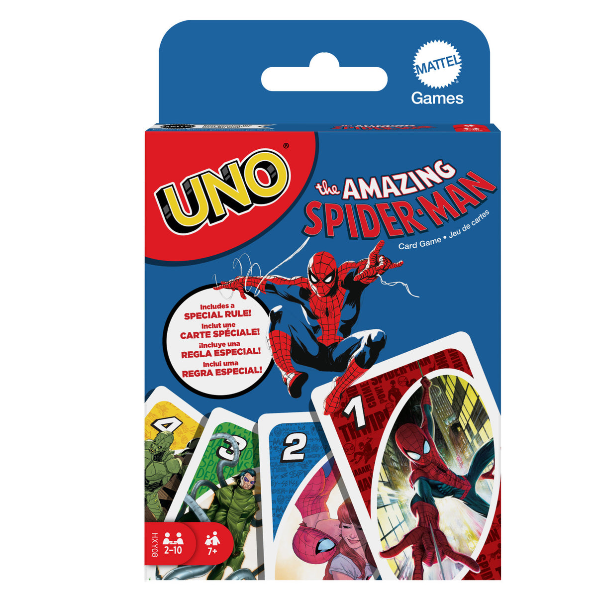 Games UNO The Amazing Spider-Man Carta da gioco Sostituzione