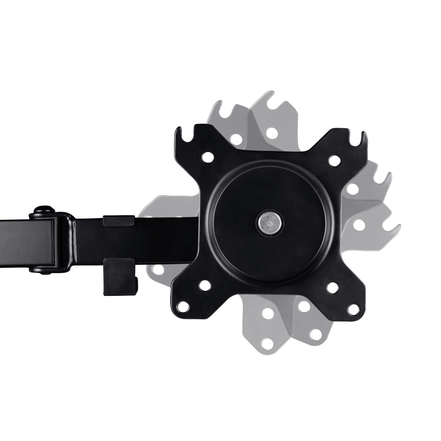 Trust GXT 1120 Mara Dual Monitor Arm 81,3 cm (32") Scrivania Nero
