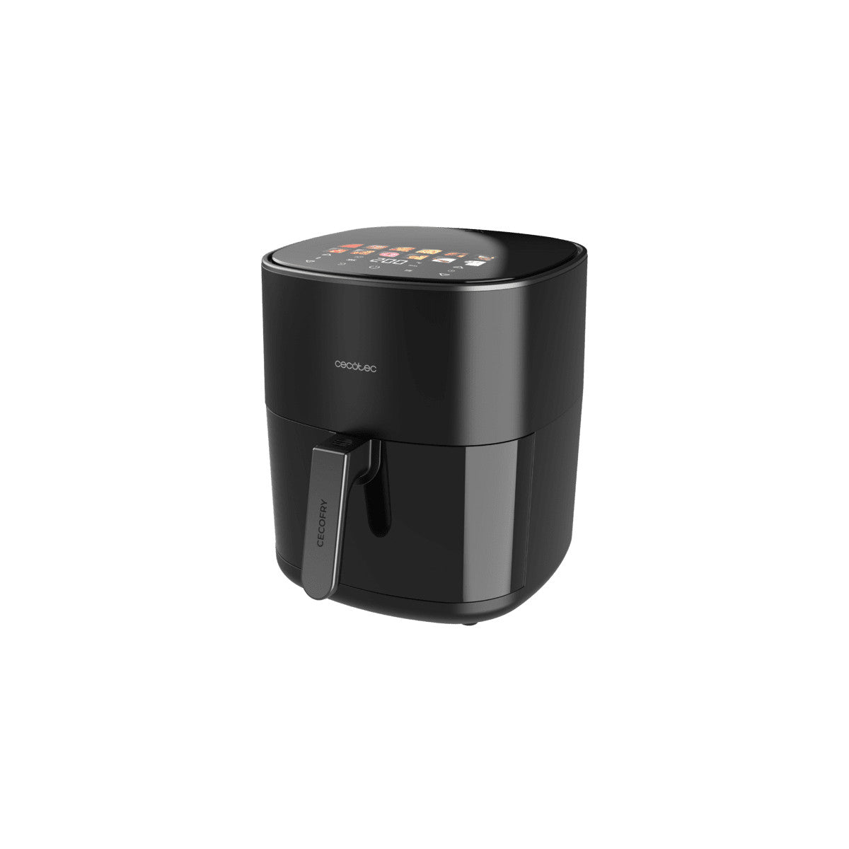 Cecotec Cecofry Grill Duoheat 6500 Friggitrice ad aria calda Singolo 6,5 L Indipendente 2200 W Nero
