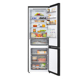 LG GBBW322CEV Frigorifero combinato 70cm, Classe C, 465L, Wi-Fi, Door Cooling, Fresh Converter Balancer, Black Steel
