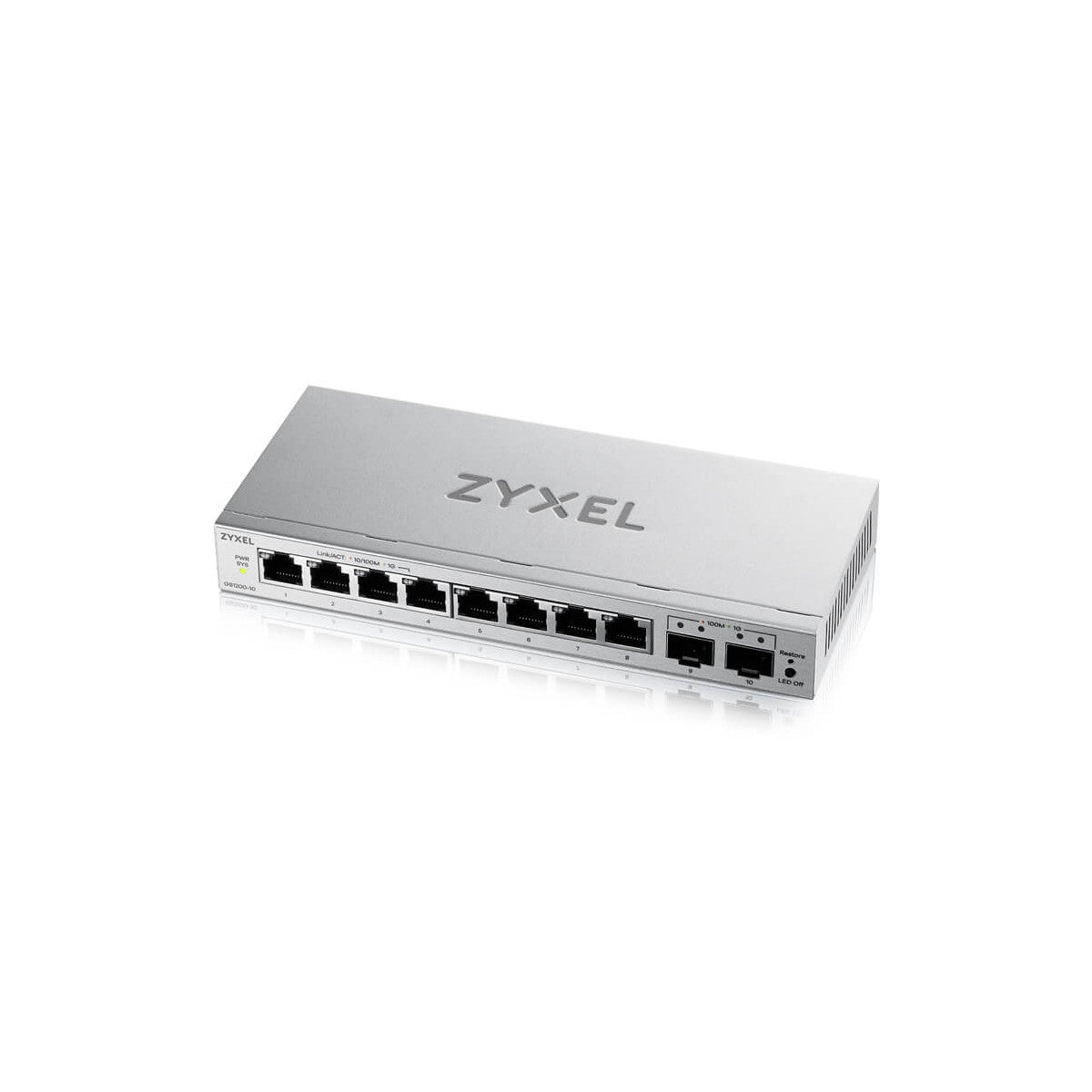 Zyxel GS1200-10v3 Gestito L2 Gigabit Ethernet (10/100/1000) Desktop Grigio