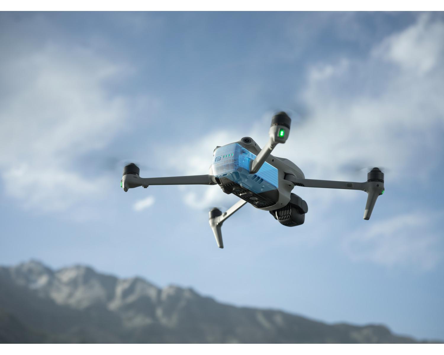 DJI Air 3s RC-N3 4 rotori Quadrirotore 50 MP 3840 x 2160 Pixel 4276 mAh Grigio