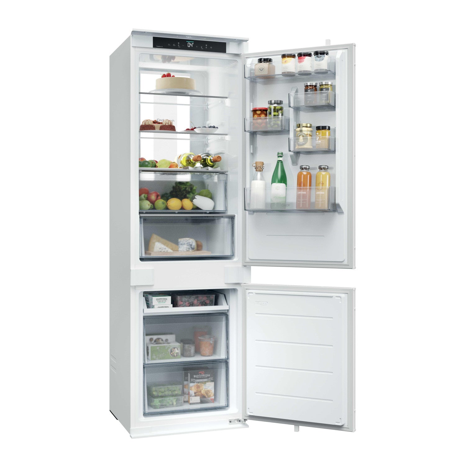 Candy CNBQT5518E frigorifero Da incasso 251 L Bianco