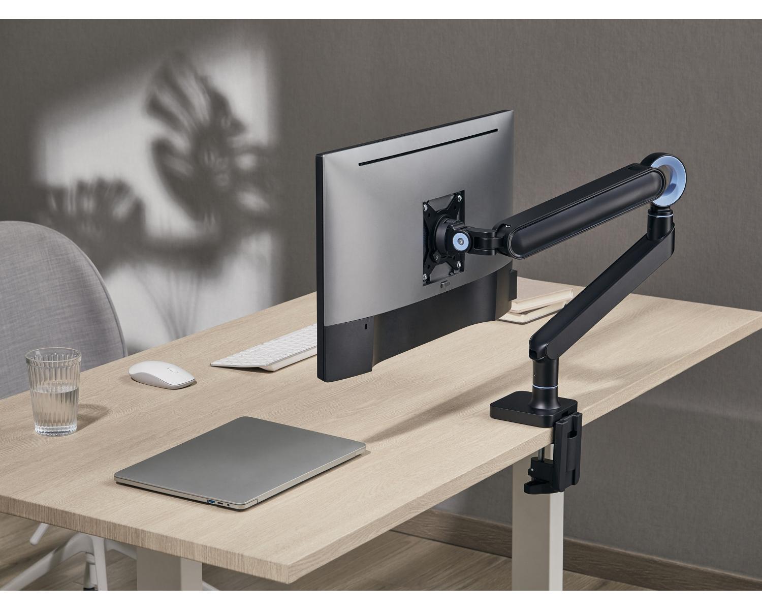 Equip 650184 supporto da tavolo per Tv a schermo piatto 88,9 cm (35") Nero Scrivania